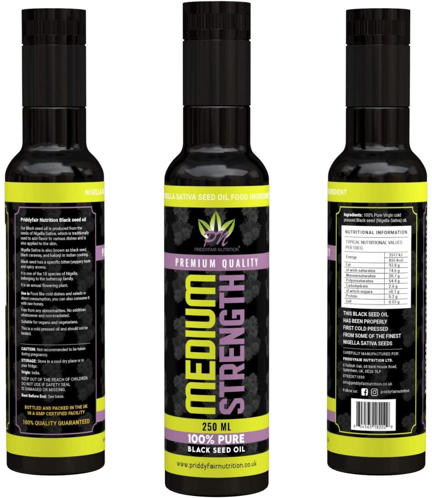 Benefits of Black Seed Oil | Priddyfair Nutrition